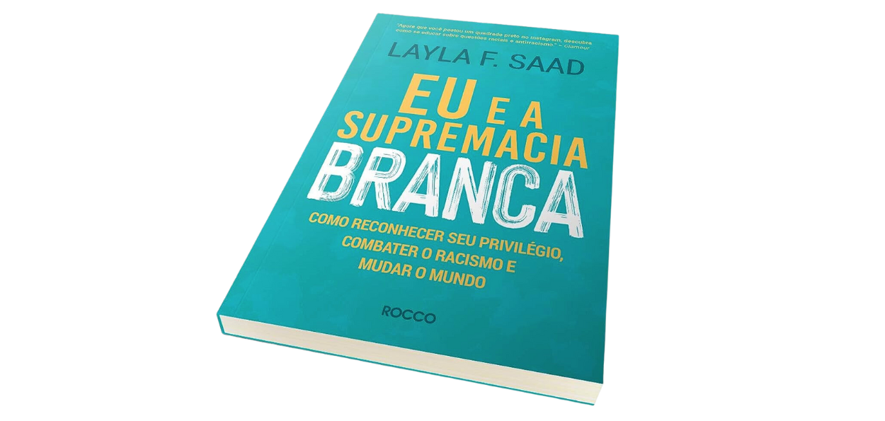 Capa a do livro: Eu e a supremacia branca 