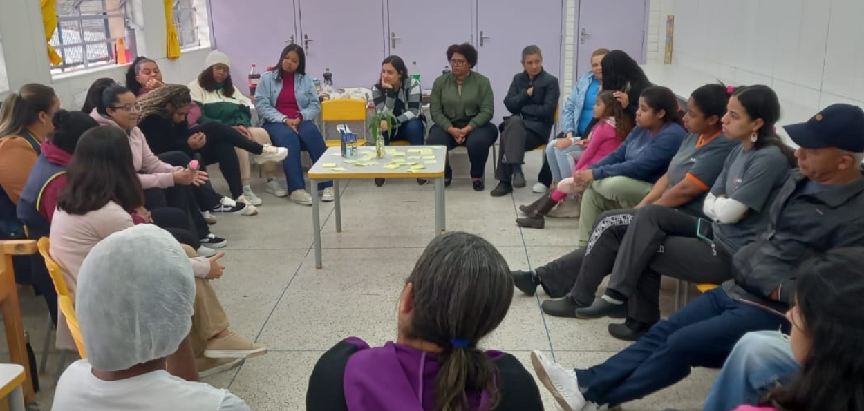 Foto EMEI Alexandre Correia Círculo de Diálogo