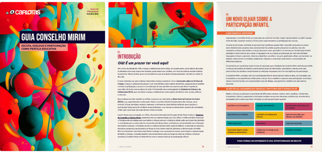 Paginas Guia Conselho Mirim
